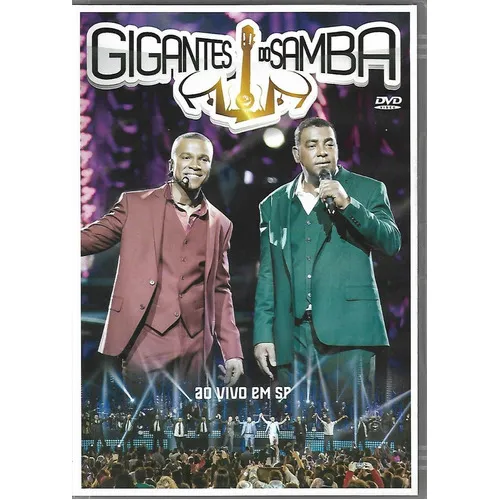 Dvd Gigantes Do Samba, Ao Vivo Em Sp - Original Lacrado Foto 1