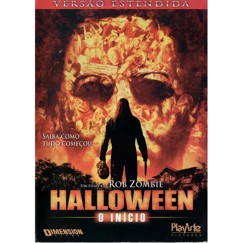 Dvd Halloween O InÃcio - Rob Zombie - Lacrado Original Foto 1