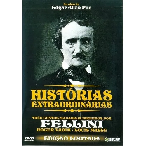 Dvd Histórias Extraordinárias ( Allan Poe / Fellini ) Novo Foto 1