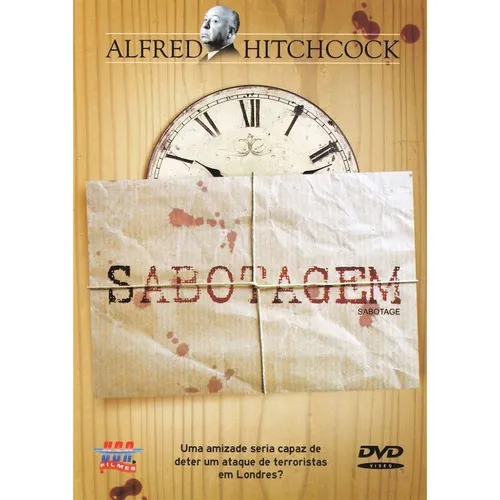 Dvd Hitchcock Sabotagem Foto 1