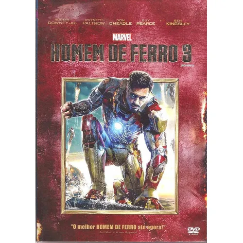 Dvd Homem De Ferro 3 Roberto Downey Jr Foto 1
