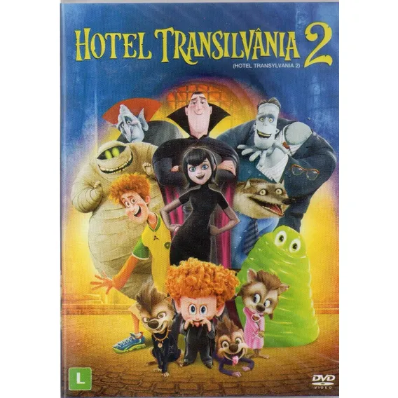 Dvd Hotel Transilvania 2 Original Lacrado Foto 1