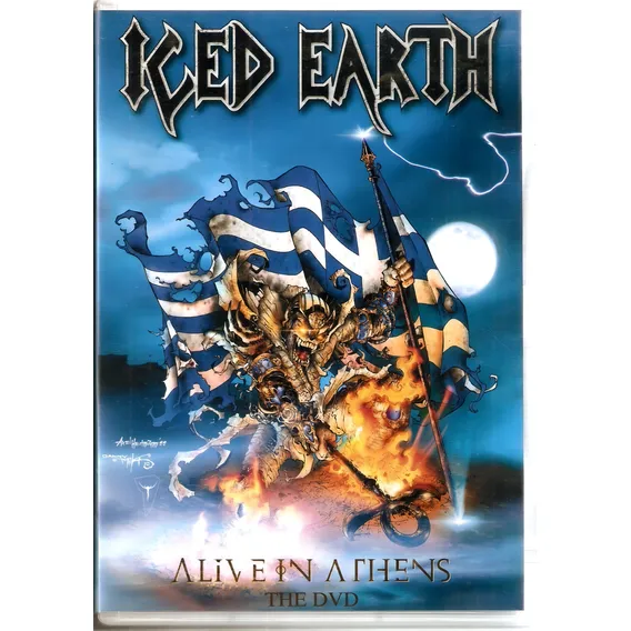 Dvd Iced Earth - Alive In Athens Foto 1
