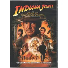 Dvd Indiana Jones E O Reino Da Caveira De Cristal Foto  mini 1