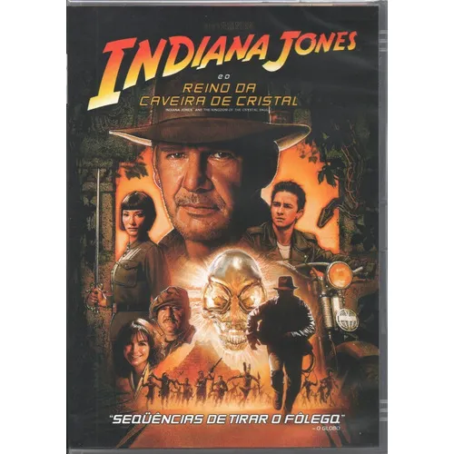 Dvd Indiana Jones E O Reino Da Caveira De Cristal Foto 1