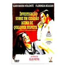 Dvd - Investigação Sobre Um Cidadão Acima De Qualquer Suspei Foto  mini 1