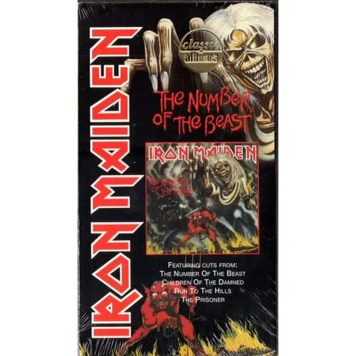 Dvd Iron Maiden Number Of The Beast Classic Albums Lacrado Foto 1