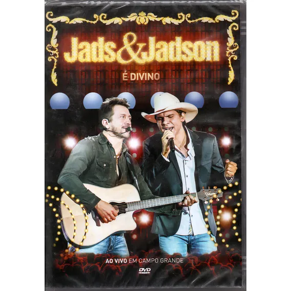 Dvd Jads & Jadson É Divino Ao Vivo Em Campo Grande Foto 1