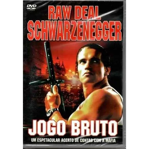Dvd Jogo Bruto Arnold Schwarzenegger - Lacrado Original Foto 1