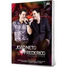 Dvd João Neto E Frederico - Ao Vivo Em Vitória Part. Esp Foto mini 1