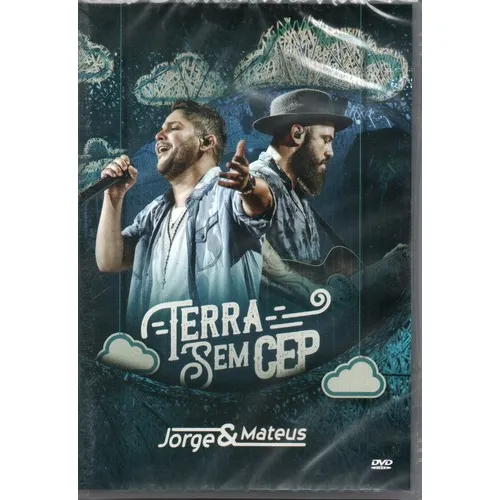 Dvd Jorge E Mateus Terra Sem Cep -lacrado Foto 1