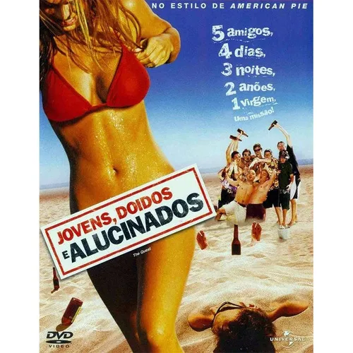 Dvd Jovens, Doidos E Alucinados - Original - Novo - Lacrado Foto 1