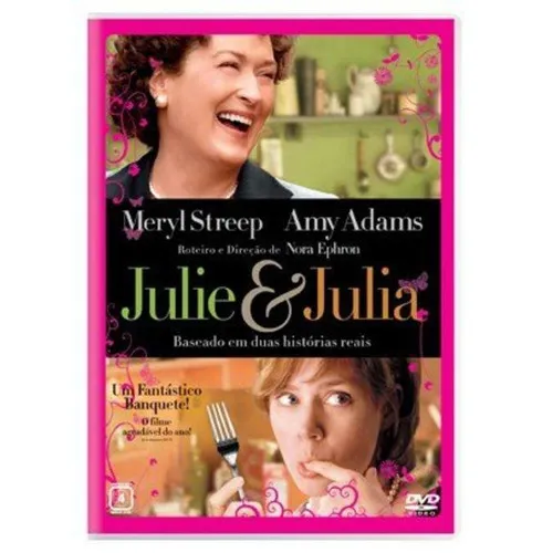 Dvd Julie E Julia / Meryl Streep (novo/lacrado Foto 1