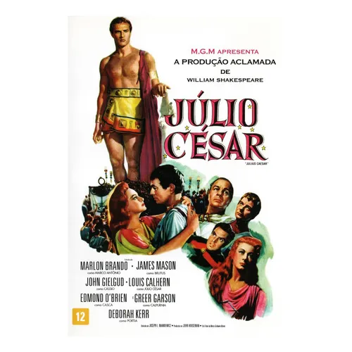Dvd JĂșlio CĂ©sar (1953) - Original Foto 1