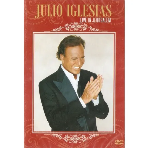Dvd Julio Iglesias - Live In Jerusalém Foto 1