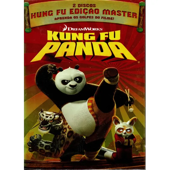 Dvd Kung Fu Panda - Kung Fu Edição Master (2 Discos) Foto 1