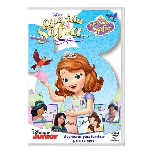 Dvd Lacrado Princesinha Sofia Querida Sofia Disney Foto 1
