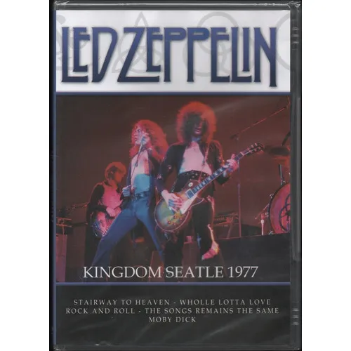 Dvd Led Zeppelin Kingdom Seatle 1977 Foto 1