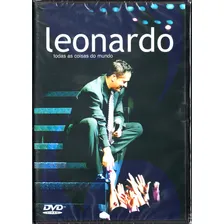Dvd Leonardo todas As Coisas Do Mundo Foto mini 1