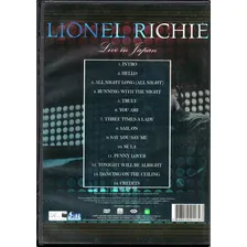 Dvd Lionel Richie - Live In Japan Foto mini 2