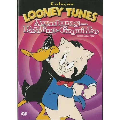 Dvd Looney Tunes Aventuras Com Patolino E Gaguinho Lacrado Foto 1