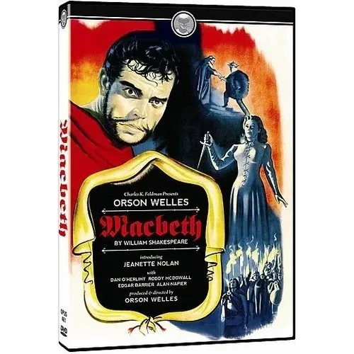Dvd- Macbeth ( Shakespeare ) Orson Welles, Roddy Mcdowall Foto 1