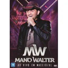 Dvd Mano Walter - Ao Vivo Em Maceió / Al Foto  mini 1
