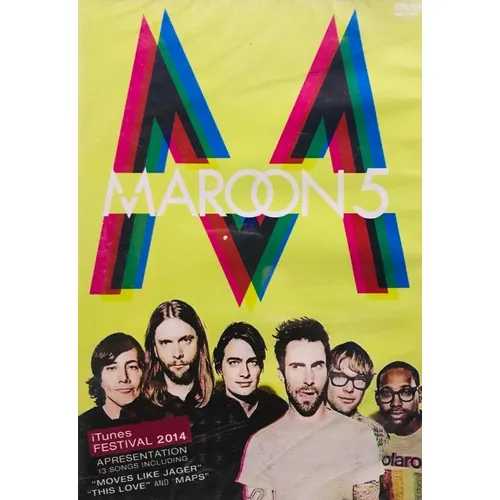 Dvd Maroon 5 - Itunes Festival 2014 - Novo E Lacrado Foto 1