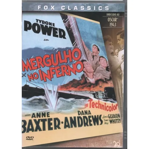 Dvd Mergulho No Inferno - Tyrone Power Foto 1