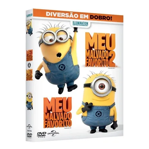 Dvd Meu Malvado Favorito + Meu Malvado Favorito 2 (novo) Foto 1