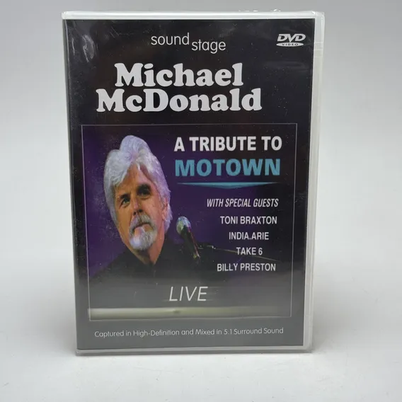 Dvd Michael Mc Donald - A Tribute To Motown Foto 1