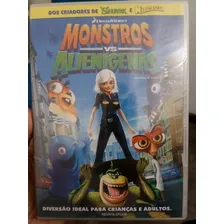 Dvd Monstros Vs Alienígenas Animação Original Lacrado Foto mini 2