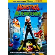 Dvd Monstros Vs Alienígenas Animação Original Lacrado Foto mini 1