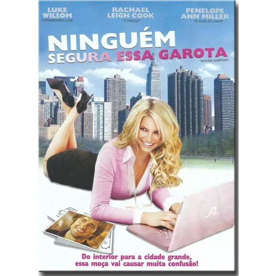 Dvd Ninguém Segura Essa Garota - Luke Wilsom Foto 1