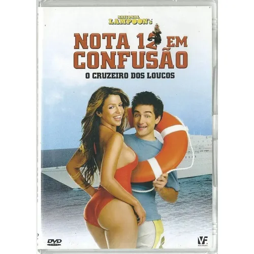 Dvd Nota 12 Em Confusao - O Cruzeiro Dos Loucos Lacrado Foto 1