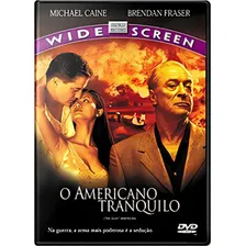 Dvd - O Americano Tranquilo - Michael Caine, Brendan Fraser Foto mini 1