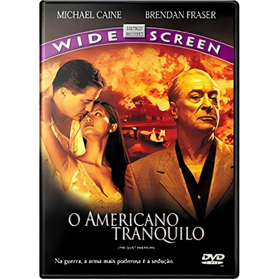 Dvd - O Americano Tranquilo - Michael Caine, Brendan Fraser Foto 1