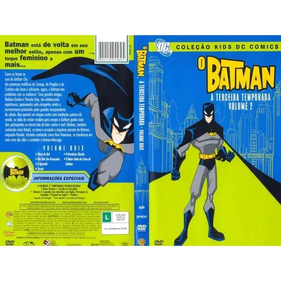 Dvd O Batman A Terceira Temporada Vol 2 - Warner Foto 1