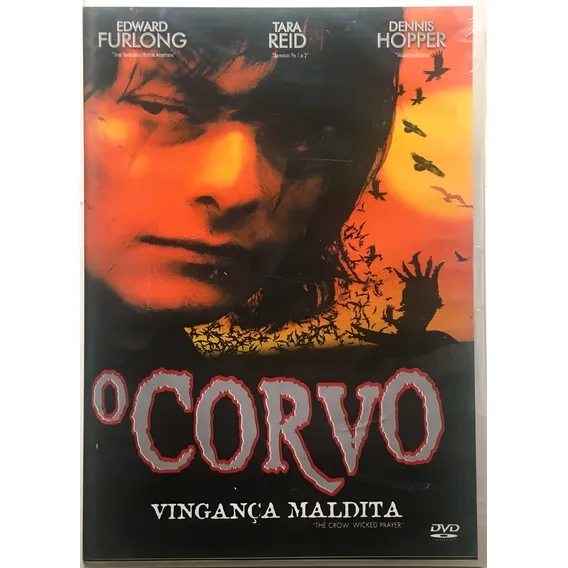 Dvd O Corvo Vingança Maldita Edward Furlong Lacrado Foto 1