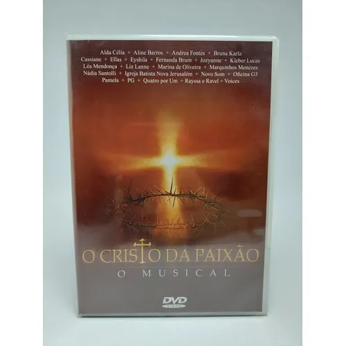 Dvd O Cristo Da Paixão - O Musical (lacrado) Foto 1