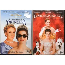 Dvd O Diario Da Princesa 1 E 2 - Originais Lacrados Foto mini 1