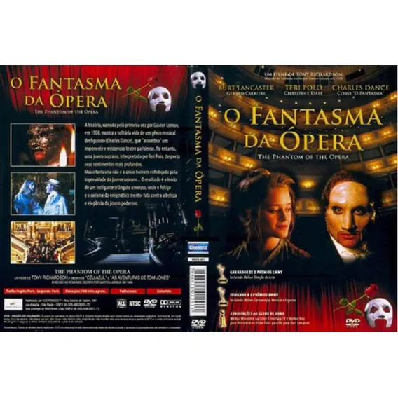 Dvd O Fantasma Da Ópera Foto 1
