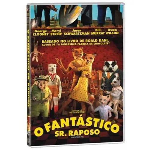 Dvd O Fantástico Sr. Raposo - Wes Anderson Foto 1