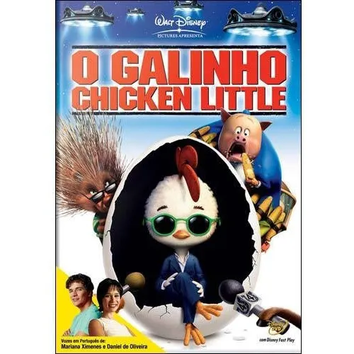 Dvd O Galinho Chicken Little - Disney - Original Lacrado Foto 1