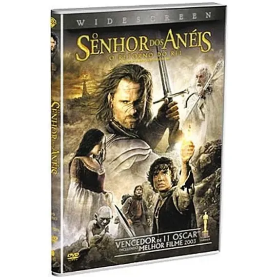 Dvd O Senhor Dos Anéis O Retorno Do Rei Foto 1