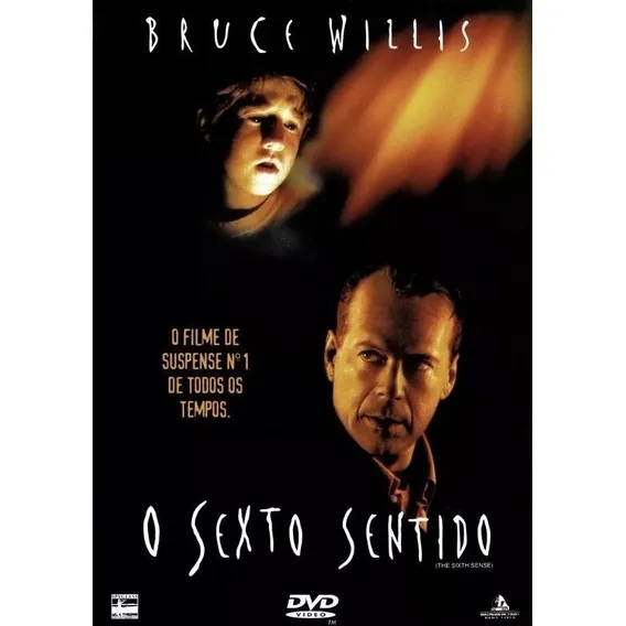 Dvd O Sexto Sentido - Bruce Willis Original Foto 1