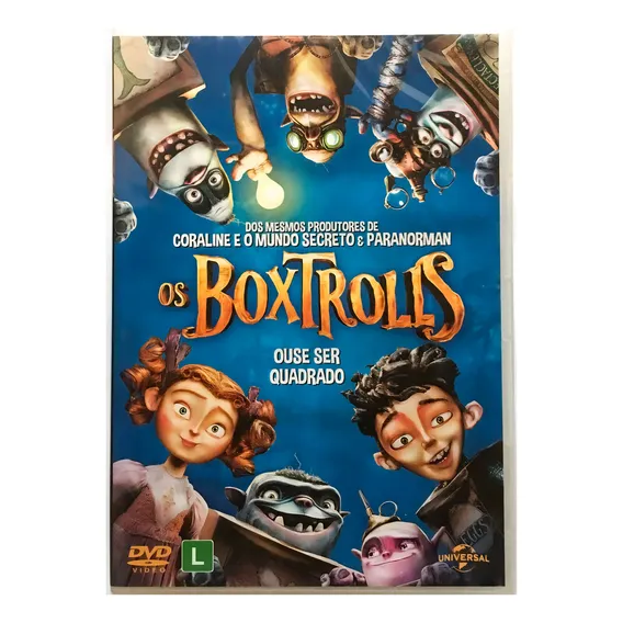 Dvd Os Boxtrolls - Original Lacrado Foto 1