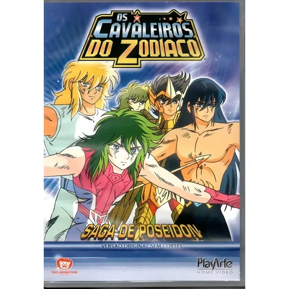 Dvd Os Cavaleiros Do Zodíaco - Saga De Poseidon - Playarte Foto 1