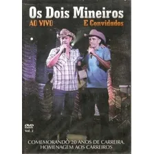Dvd Os Dois Mineiros - Ao Vivo E Convidados - Novo Foto mini 1