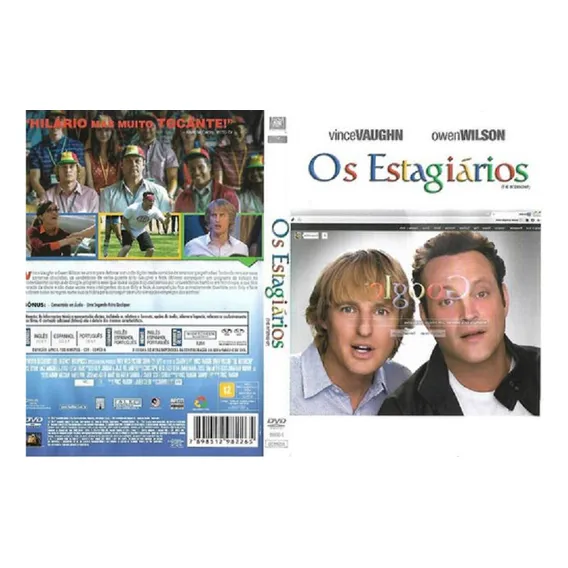 Dvd Os Estagiários Foto 1